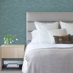 A-Street Prints Benson Dark Blue Variegated Stripe Wallpaper | Wallpaper Twins A-Street Prints Benson Dark Blue Variegated Stripe Wallpaper - SKU 2970-26154