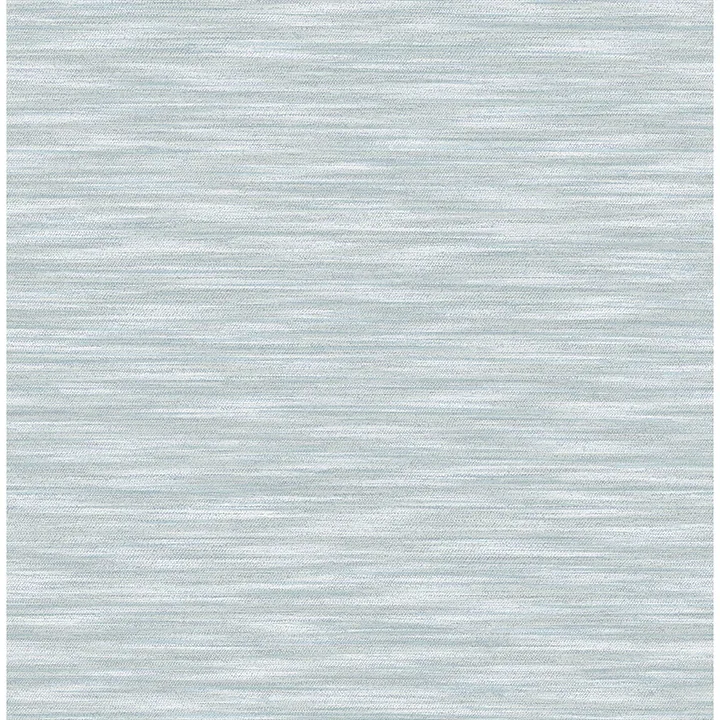 4046-26153 | Benson Light Blue Faux Fabric Wallpaper