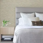 A-Street Prints Benson Taupe Variegated Stripe Wallpaper | Wallpaper Twins A-Street Prints Benson Taupe Variegated Stripe Wallpaper - SKU 2970-26155