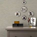 A-Street Prints Benson Taupe Variegated Stripe Wallpaper | Wallpaper Twins A-Street Prints Benson Taupe Variegated Stripe Wallpaper - SKU 2970-26155