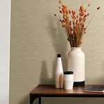A-Street Prints Benson Yellow Faux Fabric Wallpaper | Wallpaper Twins A-Street Prints Benson Yellow Faux Fabric Wallpaper - SKU 4046-26156