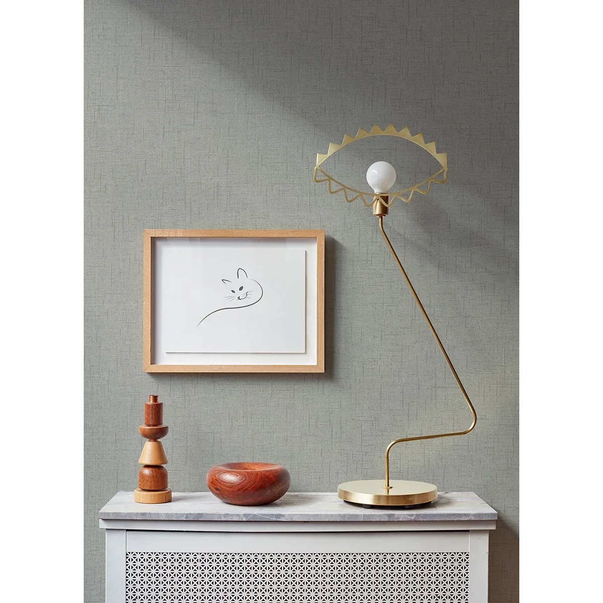 A-Street Prints Bentley Grey Faux Linen Wallpaper | Wallpaper Twins A-Street Prints Bentley Grey Faux Linen Wallpaper - SKU 2973-90915