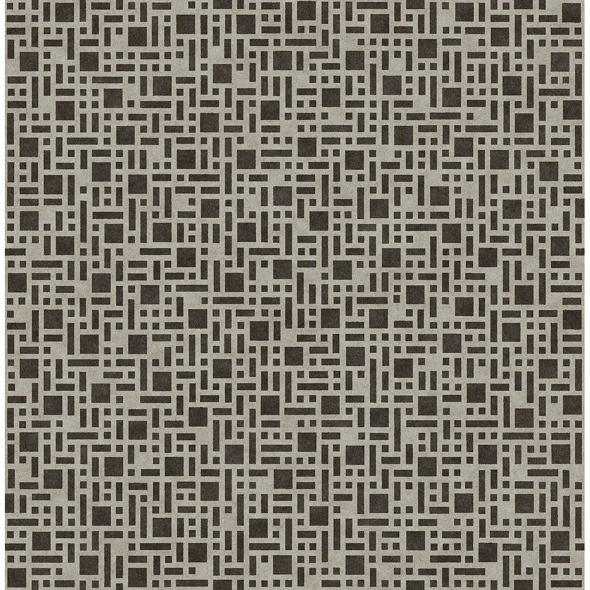 A-Street Prints Bento Brown Geometric Wallpaper - SKU 2764-24340