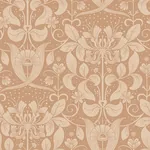 A-Street Prints Berit Coral Floral Crest Wallpaper | Wallpaper Twins A-Street Prints Berit Coral Floral Crest Wallpaper - SKU 4080-83128