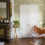 A-Street Prints Berit Olive Floral Crest Wallpaper | Wallpaper Twins A-Street Prints Berit Olive Floral Crest Wallpaper - SKU 4080-83127