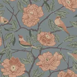 A-Street Prints Bernadina Blue Rosebush Wallpaper | Wallpaper Twins A-Street Prints Bernadina Blue Rosebush Wallpaper - SKU 4143-34025