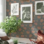 A-Street Prints Bernadina Blue Rosebush Wallpaper | Wallpaper Twins A-Street Prints Bernadina Blue Rosebush Wallpaper - SKU 4143-34025