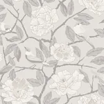 A-Street Prints Bernadina Grey Rosebush Wallpaper | Wallpaper Twins A-Street Prints Bernadina Grey Rosebush Wallpaper - SKU 4143-34021