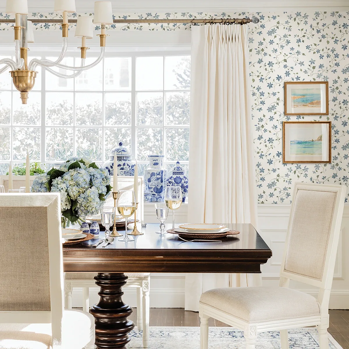 A-Street Prints Betsy Blue Heather Floral Trail Wallpaper | Wallpaper Twins A-Street Prints Betsy Blue Heather Floral Trail Wallpaper - SKU AST4364