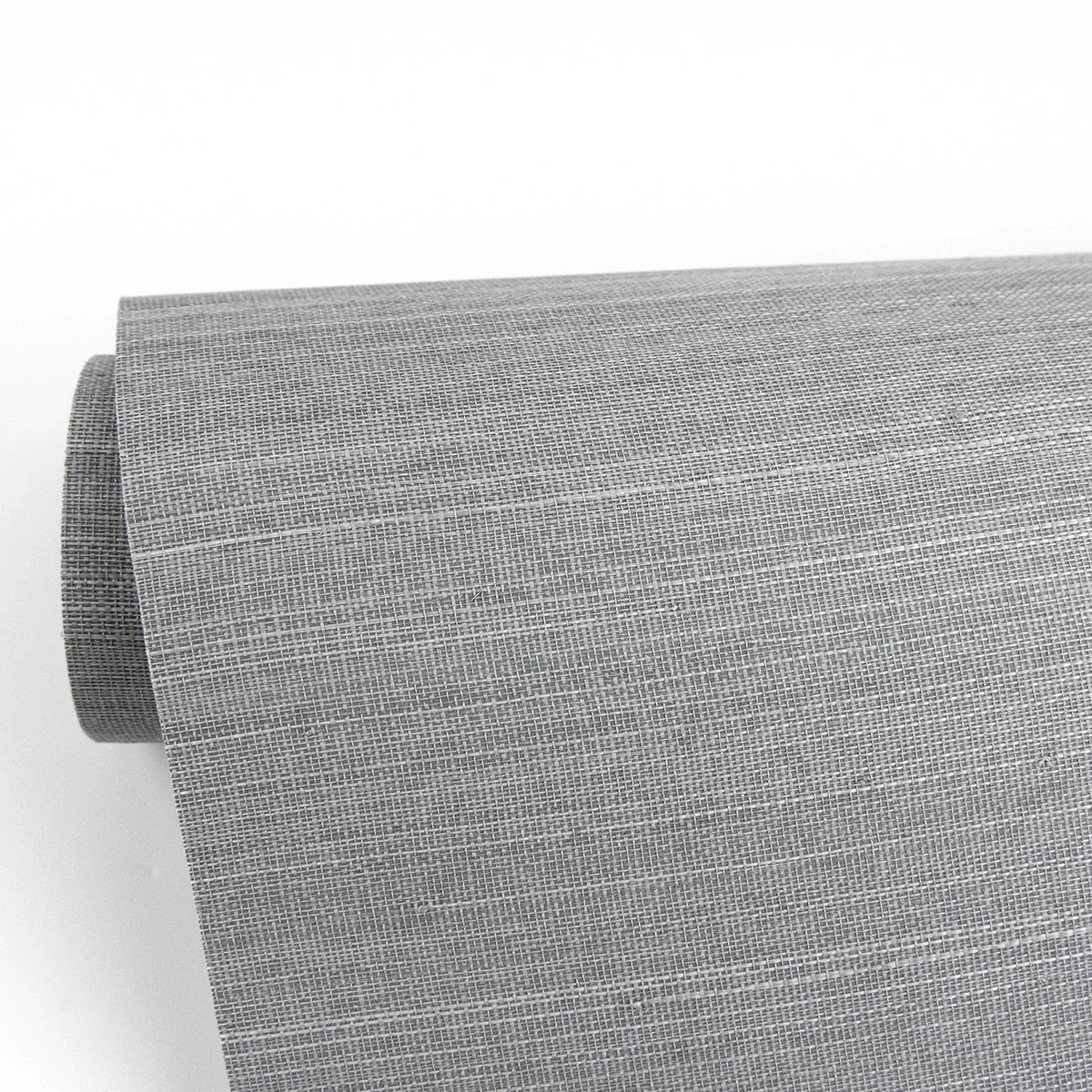 A-Street Prints Binan Grey Grasscloth Wallpaper - SKU 2829-80043