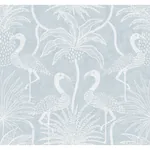 A-Street Prints Biscayne Sky Blue Flamingo Beach Wallpaper | Wallpaper Twins A-Street Prints Biscayne Sky Blue Flamingo Beach Wallpaper - SKU 4172-82005