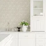 A-Street Prints Blissful Bone Harlequin Wallpaper - SKU 2793-24715