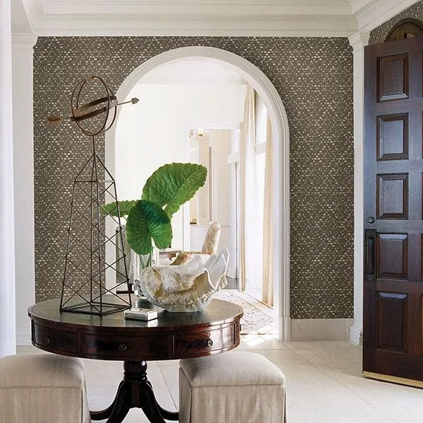 A-Street Prints Blissful Brown Harlequin Wallpaper | Wallpaper Twins A-Street Prints Blissful Brown Harlequin Wallpaper - SKU 2793-24717