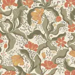 A-Street Prints Bodri Dark Green Tulip Garden Wallpaper | Wallpaper Twins A-Street Prints Bodri Dark Green Tulip Garden Wallpaper - SKU 2932-65119