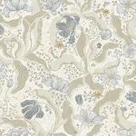 A-Street Prints Bodri Light Blue Tulip Garden Wallpaper | Wallpaper Twins A-Street Prints Bodri Light Blue Tulip Garden Wallpaper - SKU 2932-65115