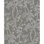 A-Street Prints Bonsai Grey Tree Wallpaper - SKU 2764-24351