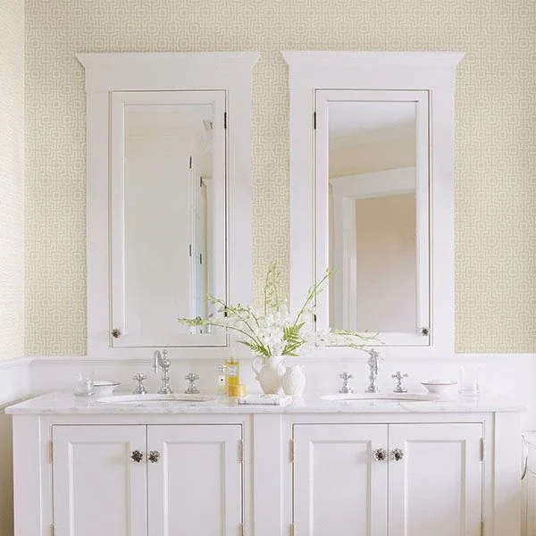 A-Street Prints Boxwood Neutral Geometric Wallpaper - SKU 2782-24532