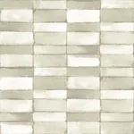 A-Street Prints Braden Taupe Tile Wallpaper - SKU 4074-26646