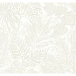 A-Street Prints Brentwood Bone Palm Leaves Wallpaper - SKU 4034-72118