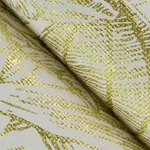 A-Street Prints Brentwood Yellow Palm Leaves Wallpaper - SKU 4034-72117