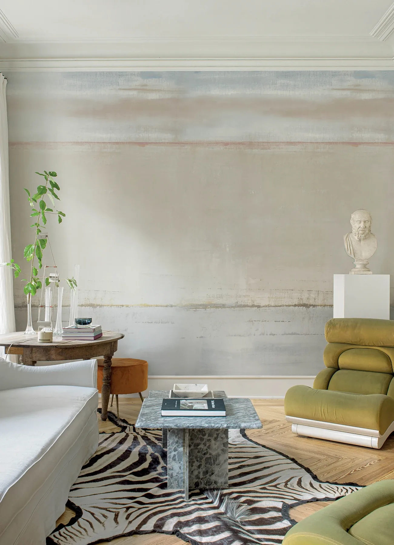 A-Street Prints Brezza Cream Wall Mural - SKU 4193-7480M