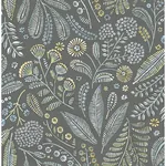 A-Street Prints Briar Grey Floral Wallpaper - SKU 4135-27297