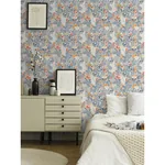 A-Street Prints Brittsommar Light blue Woodland Floral Wallpaper - SKU 2999-55013