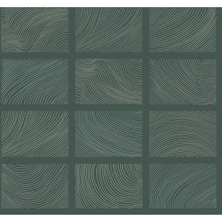4155-72800 | Bronson Evergreen Topography Wallpaper
