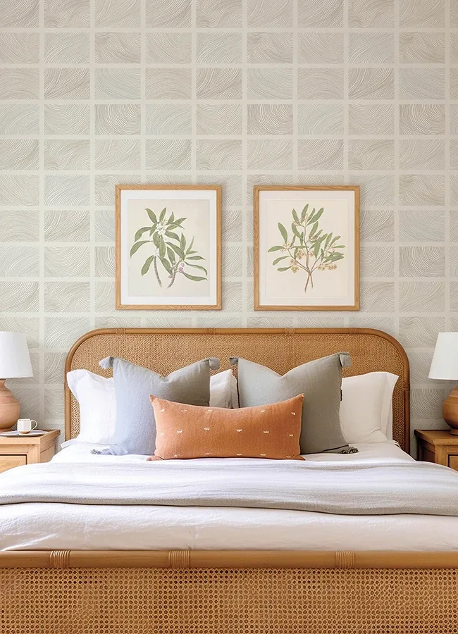 A-Street Prints Bronson Ivory Topography Wallpaper - SKU 4155-72803