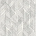 A-Street Prints Bryant Black Crosshatch Wallpaper - SKU 4155-27336