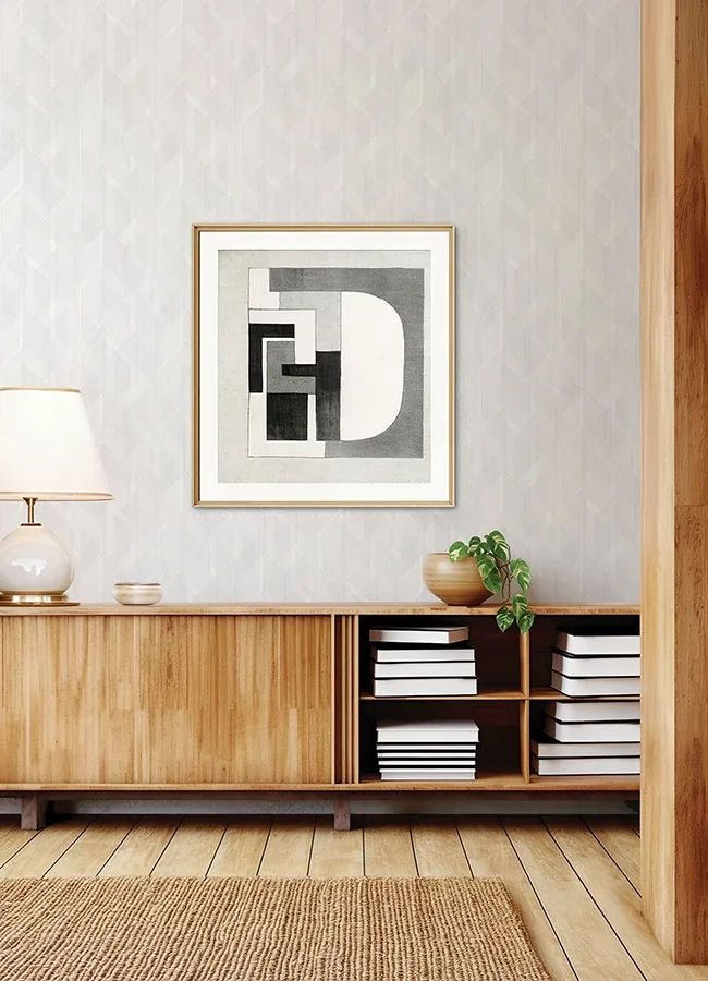 A-Street Prints Bryant Silver Crosshatch Wallpaper - SKU 4155-27338