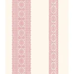 A-Street Prints Brynn Pink Paisley Stripe Wallpaper - SKU 1014-001831