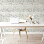 A-Street Prints Brynne Yellow Watercolor Wallpaper - SKU 2975-26221