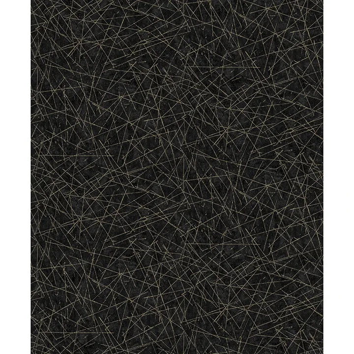 A-Street Prints Bulan Black Abstract Lines Wallpaper - SKU 4105-86635
