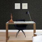 A-Street Prints Bulan Black Abstract Lines Wallpaper - SKU 4105-86635