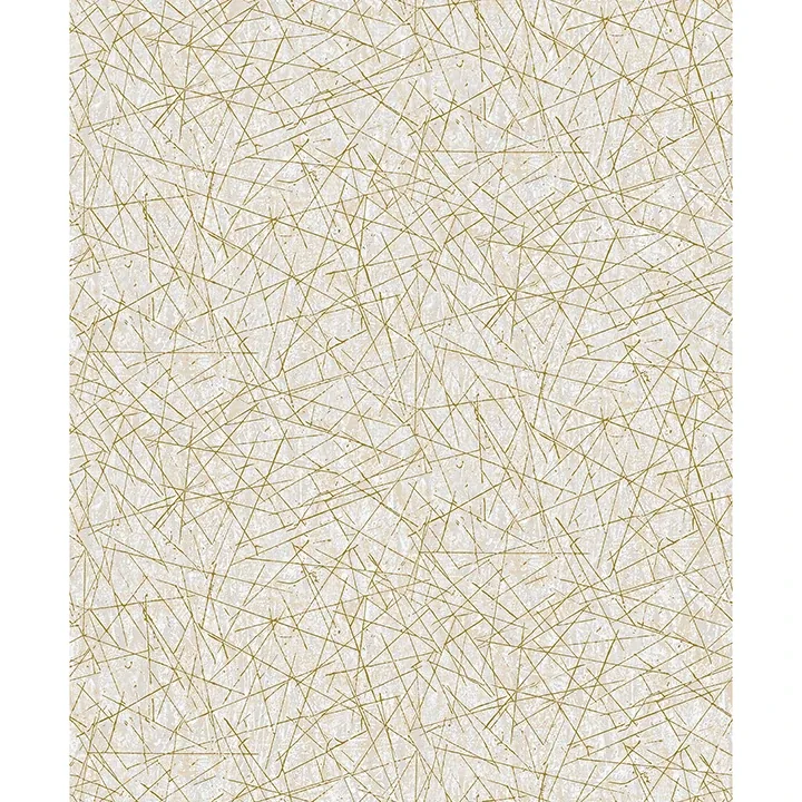 4105-86631 | Bulan Champagne Abstract Lines Wallpaper