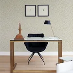 A-Street Prints Bulan Champagne Abstract Lines Wallpaper - SKU 4105-86631