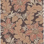 A-Street Prints Butterfield Burgundy Floral Wallpaper - SKU 2970-26144