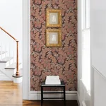 A-Street Prints Butterfield Burgundy Floral Wallpaper - SKU 2970-26144