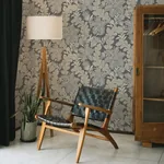 A-Street Prints Butterfield Grey Floral Wallpaper - SKU 2970-26143