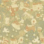 A-Street Prints Bygga Bo Butter Woodland Village Wallpaper - SKU 4111-63002