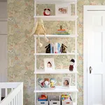 A-Street Prints Bygga Bo Neutral Woodland Village Wallpaper - SKU 4111-63001
