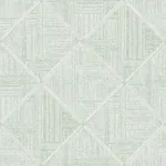 A-Street Prints Cade Green Geometric Wallpaper - SKU 2975-26211