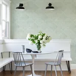 A-Street Prints Cade Green Geometric Wallpaper - SKU 2975-26211