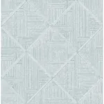 A-Street Prints Cade Teal Geometric Wallpaper - SKU 2975-26210