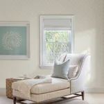 A-Street Prints Calabash Light Grey Rope Basketweave Wallpaper - SKU 2927-80808