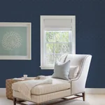 A-Street Prints Calabash Navy Rope Basketweave Wallpaper - SKU 2927-80802