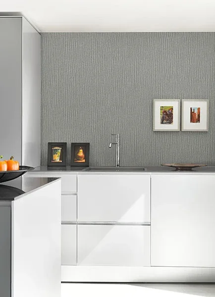 A-Street Prints Calisto Pewter Distressed Wallpaper - SKU 2976-86556