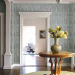 A-Street Prints Callaway Denim Woven Stripes Wallpaper - SKU 4074-26620