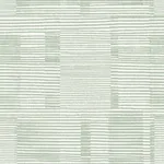 A-Street Prints Callaway Green Woven Stripes Wallpaper - SKU 4074-26621
